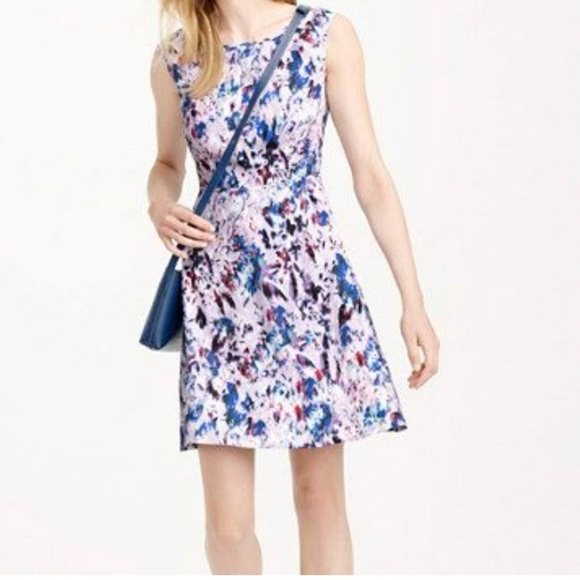 J. Crew Dresses & Skirts - Host pick - J. Crew purple  watercolour dress